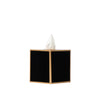 Mattie Tissue Box Cover Black