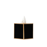 Mattie Tissue Box Cover Black