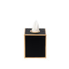 Mattie Tissue Box Cover Black