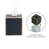 Mattie Tissue Box Cover Black