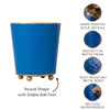 Mattie Round Cachepot Planter Blue