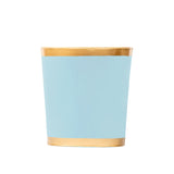 Mattie Oval Wastebasket - Cool Blue
