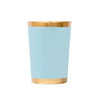 Mattie Oval Wastebasket - Cool Blue