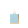 Mattie Square Tissue Box Cover - Cool Blue