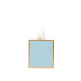 Mattie Square Tissue Box Cover - Cool Blue