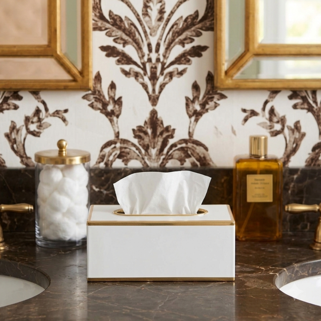 Mattie Rectangular Tissue Box Cover