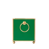 Mattie Rectangular Cachepot Planter 6x12 - Emerald Green