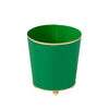 Mattie Round Cachepot Planter - Emerald Green