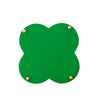 Mattie Quatrefoil Cachepot Planter - Emerald Green