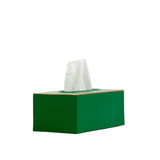 Mattie Rectangular Tissue Box Cover - Emerald Green