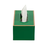 Mattie Rectangular Tissue Box Cover - Emerald Green