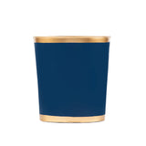 Mattie Oval Wastebasket - Indigo Blue