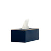 Mattie Rectangular Tissue Box Cover - Indigo Blue