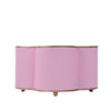 Mattie Quatrefoil Cachepot Planter Light Pink