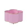 Mattie Quatrefoil Cachepot Planter Light Pink