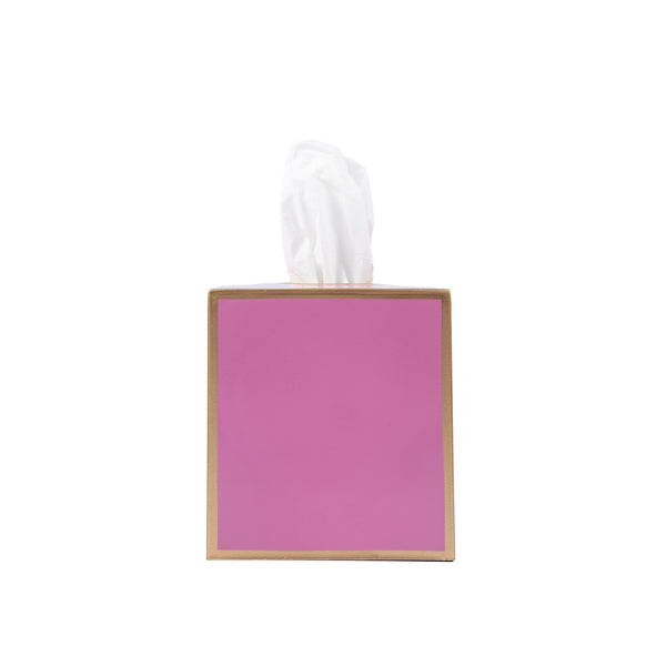 Mattie Square Tissue Box Cover Light Pink - Avail 5/15