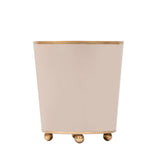 Mattie Round Cachepot Planter - Natural