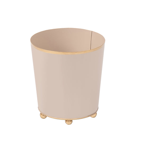 Mattie Round Cachepot Planter - Natural