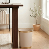Mattie Oval Wastebasket - Natural