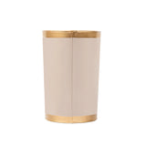 Mattie Oval Wastebasket - Natural
