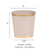 Mattie Oval Wastebasket - Natural