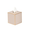 Mattie Square Tissue Box Cover - Natural