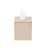 Mattie Square Tissue Box Cover - Natural
