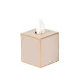 Mattie Square Tissue Box Cover - Natural