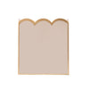 Gracie Scarlett Wastebasket Natural & White