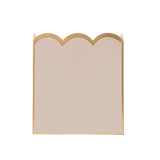 Gracie Scarlett Wastebasket Natural & White