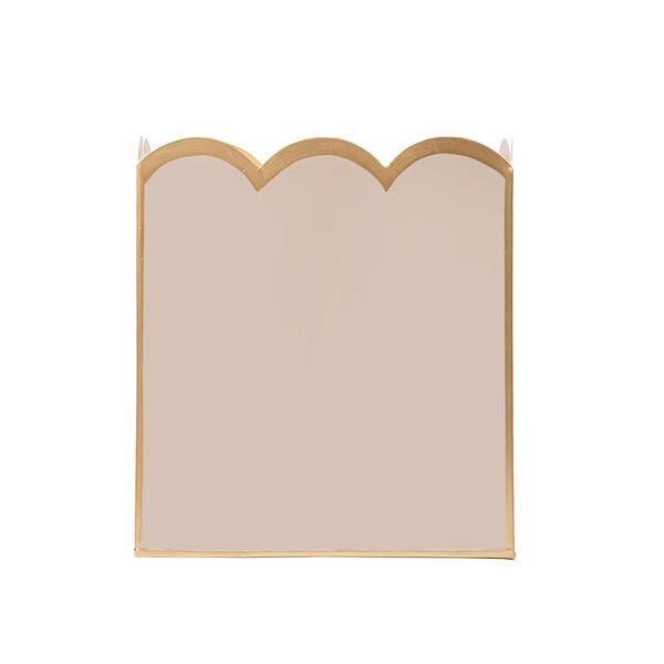 Gracie Scarlett Wastebasket Natural & White