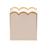 Gracie Scarlett Wastebasket Natural & White