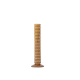Mattie Medium Ribbed Taper Candle Holder 11
