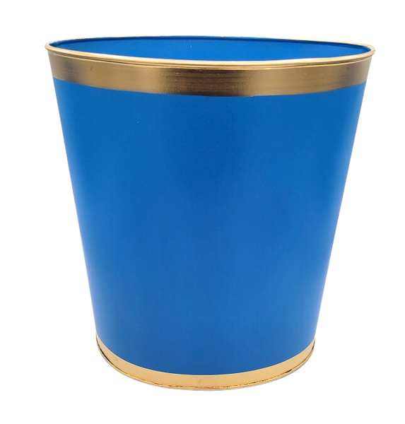 Mattie Oval Wastebasket Periwinkle