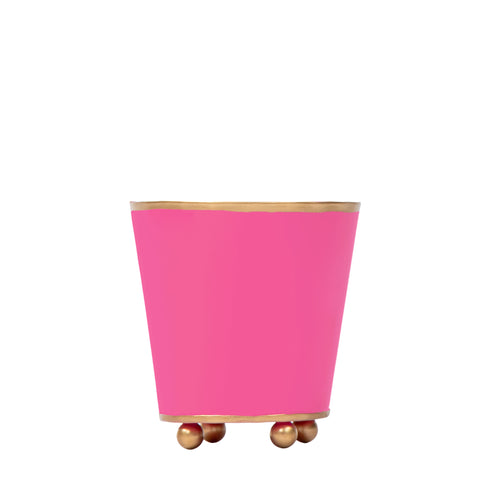 Mattie Round Cachepot Planter Pink