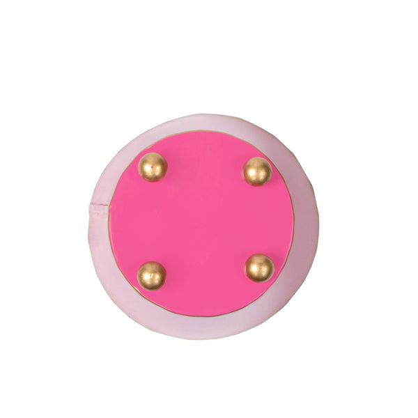 Mattie Round Cachepot Planter Pink