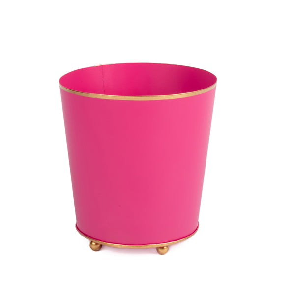 Mattie Round Cachepot Planter Pink