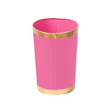 Mattie Oval Wastebasket Pink