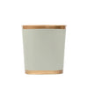 Mattie Oval Wastebasket - Sage Green