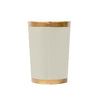 Mattie Oval Wastebasket Taupe