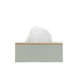 Mattie Rectangular Tissue Box Cover - Taupe