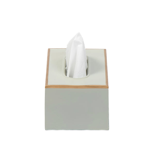 Mattie Rectangular Tissue Box Cover - Taupe