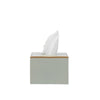 Mattie Rectangular Tissue Box Cover - Taupe