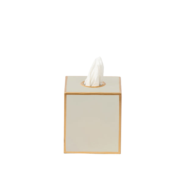 Mattie Tissue Box Cover Taupe