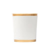 Mattie Oval Wastebasket White