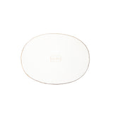Mattie Oval Wastebasket White