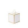 Mattie Tissue Box Cover White