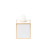 Mattie Tissue Box Cover White