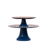 Royal Tartan Enameled Pedestal Stand