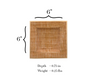 Rattan Enameled Tori Trinket Tray